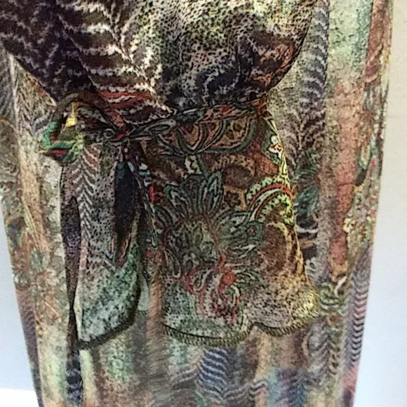 Hillary Scott LaBellum chiffon maxi dress, S - Picture 9 of 14